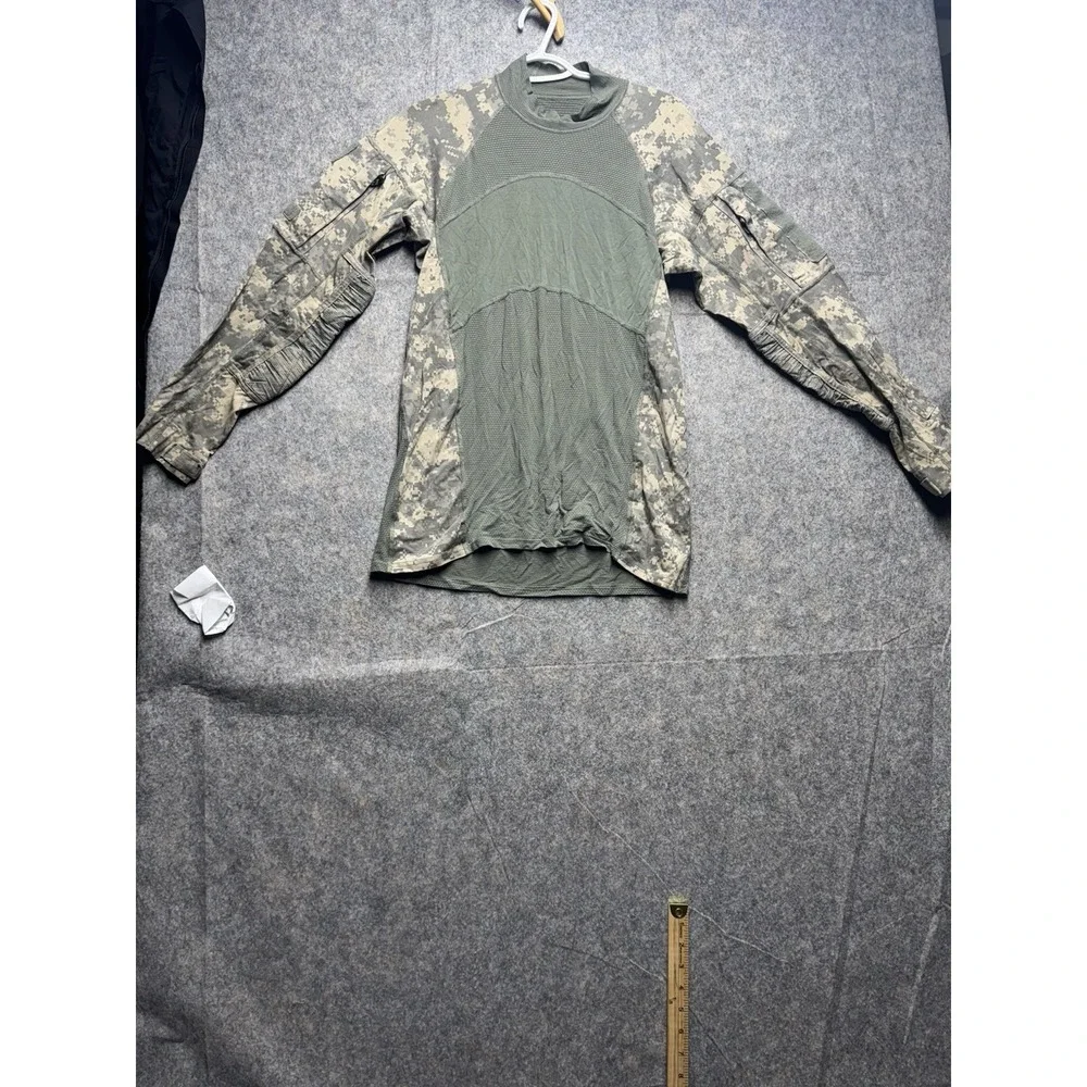 USGI ACU MASSIF DIGITAL CAMO ARMY COMBAT SHIRT ACS FLAME RESISTANT LONG SLEEVE-M